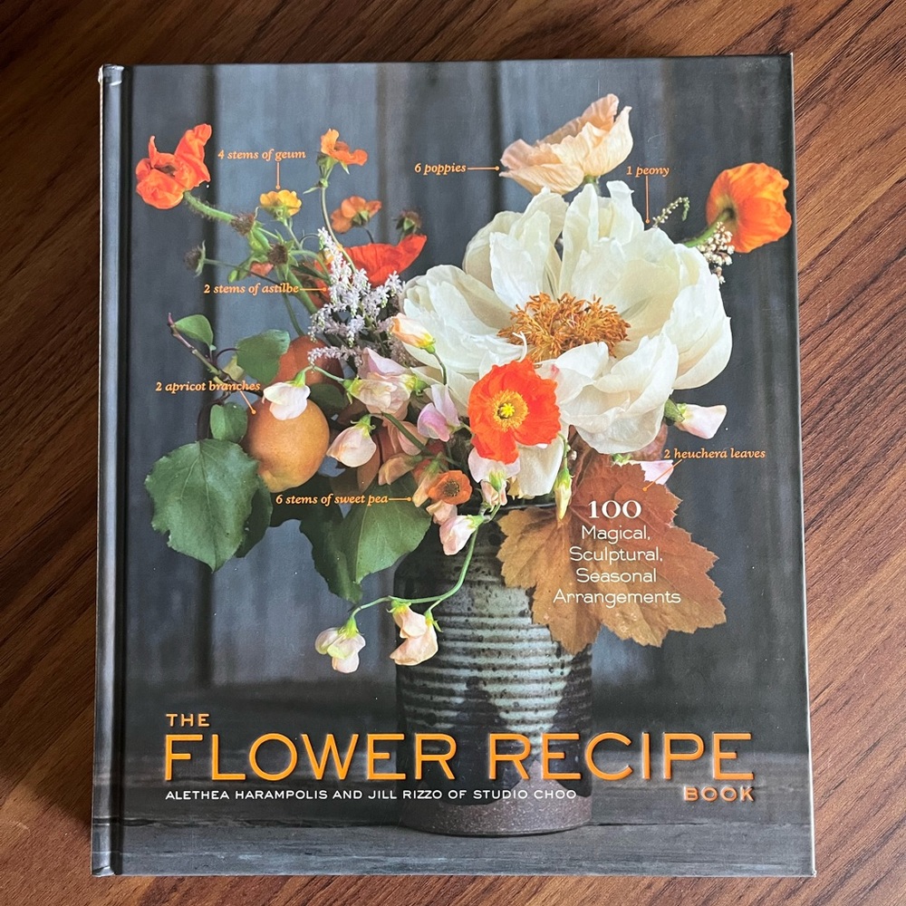 The Flower Recipe coffee table book